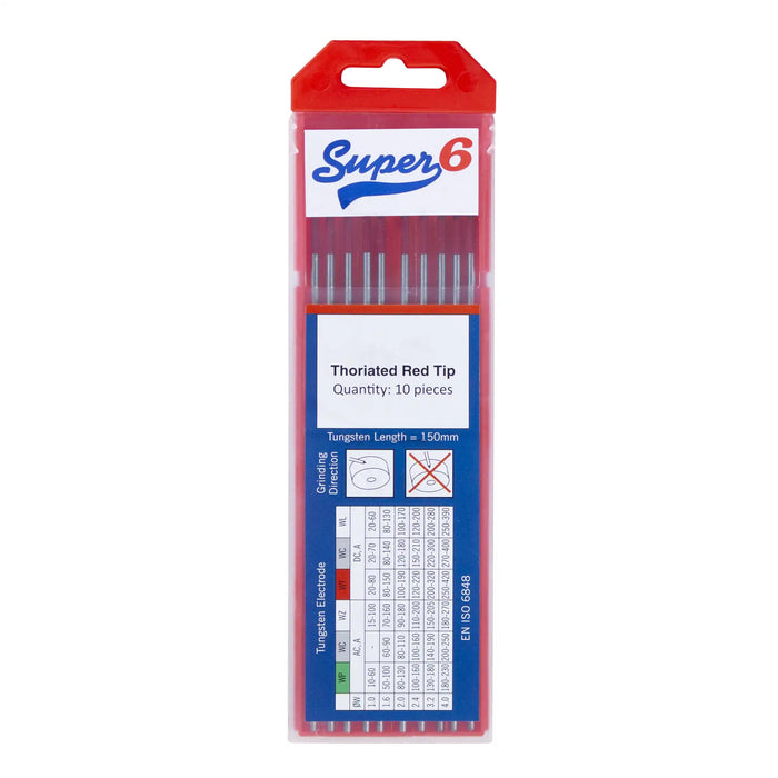 2% THORIATED TUNGSTEN - RED