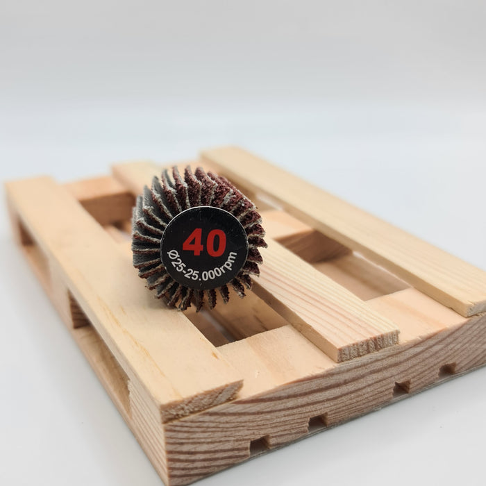 25 X 25 X 6 SHAFT MOUNTED FLAP WHEEL