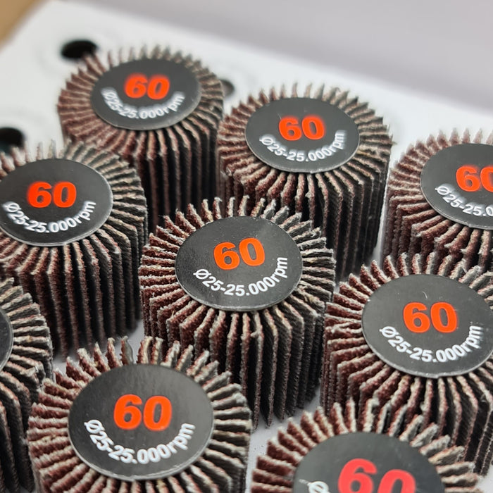 25 X 20 X 6 SHAFT MOUNTED FLAP WHEEL