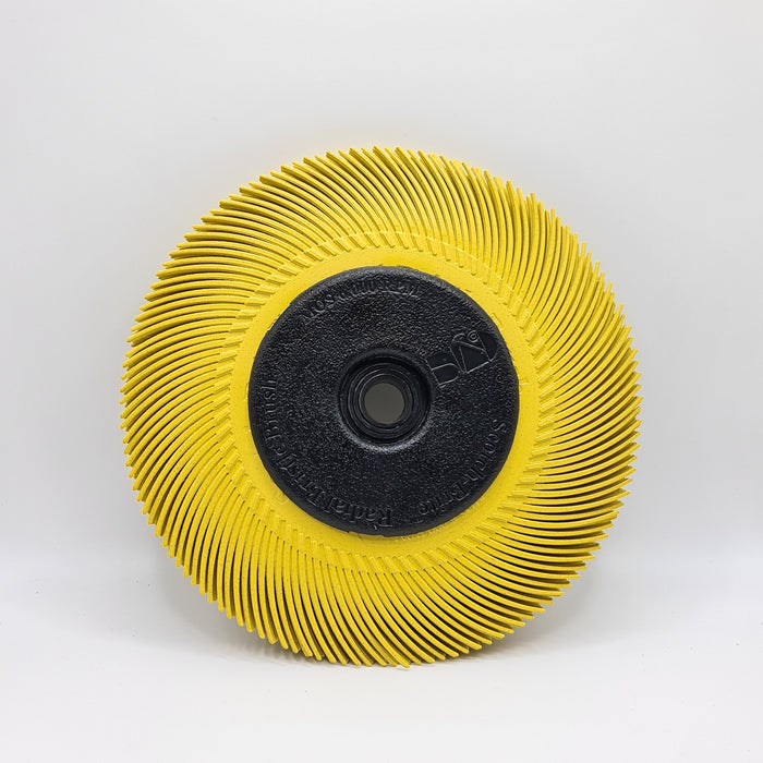 Scotch Brite Yellow Radial Bristle Brush 150mm x 80G