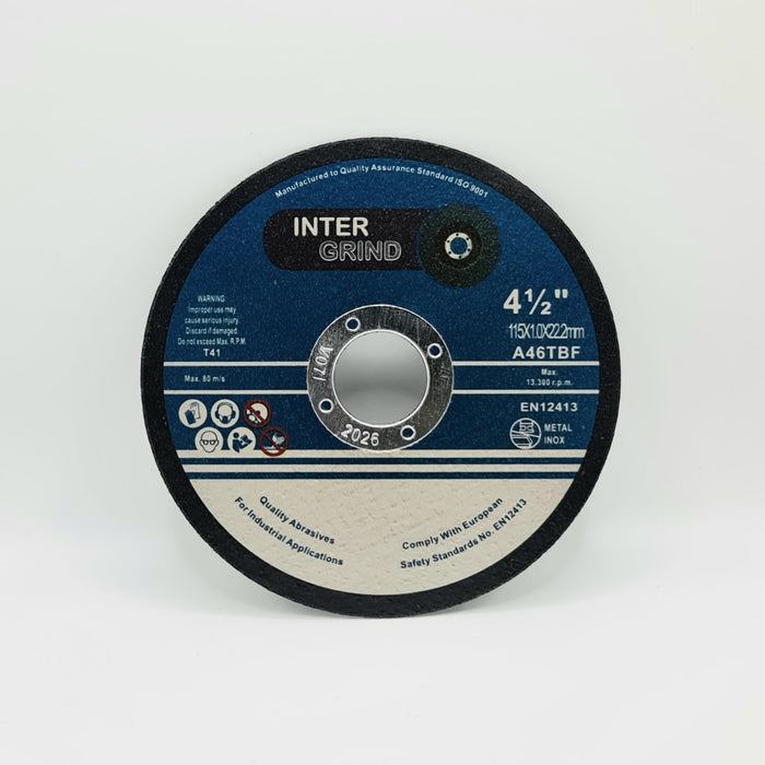 Intergrind 4.5" Slit Disc