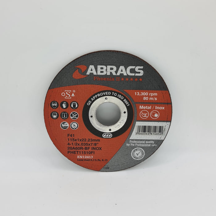 ABRACS 4.5" Phoenix II Slit Disc