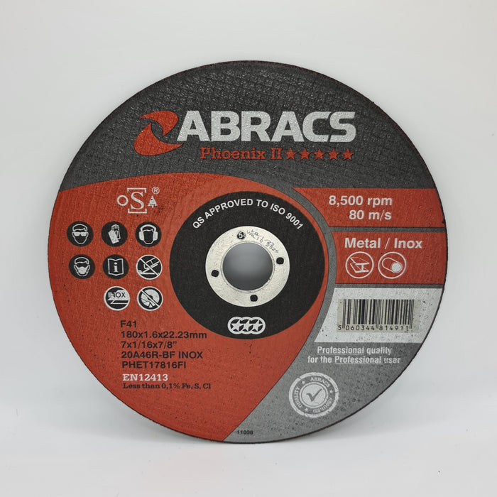 ABRACS 7" Phoenix II Slit Disc