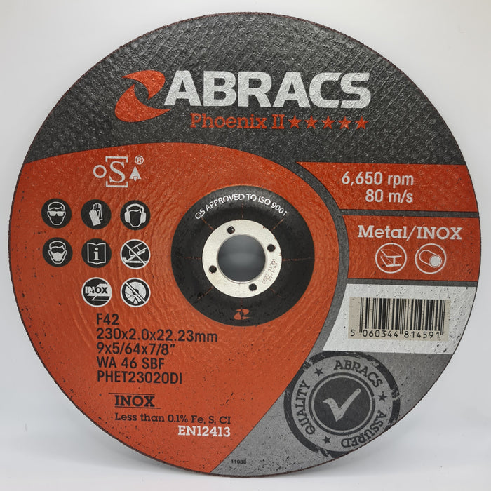ABRACS 9" Phoenix II Slit Disc