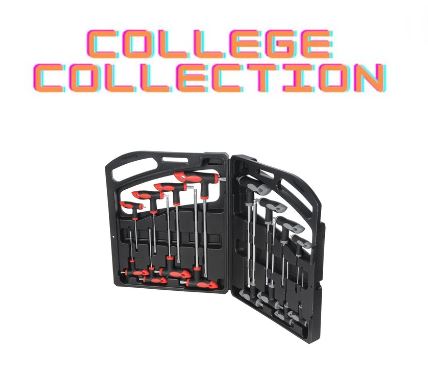 College Collection - T-Handle Wrench Set 16pce