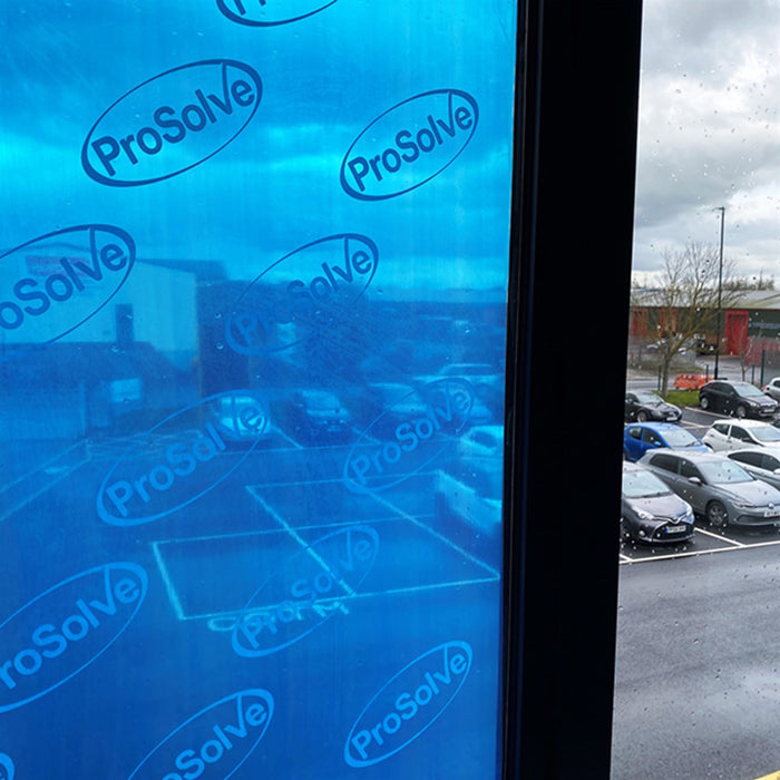 PROSOLVE WINDOW (GLASS) PROTECTION FILM 60MICRON X 600MM X 25M (BLUE)