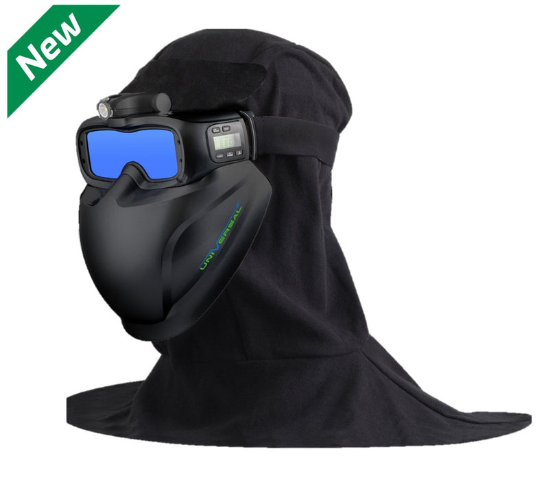 G SERIES GOGGLE WITH CHINGUARD/HOOD BLACK - Universal PPE