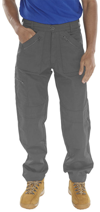 ACTION WORK TROUSERS GREY