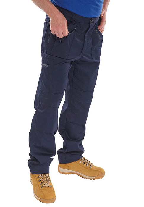 ACTION WORK TROUSERS NAVY