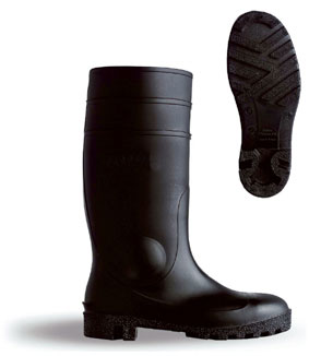 PVC SAFETY BOOT S5 BLACK