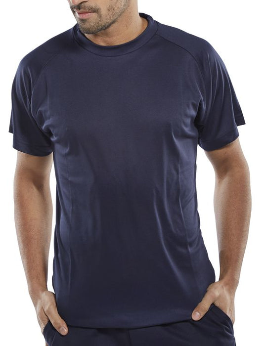 B-COOL T-SHIRT NAVY