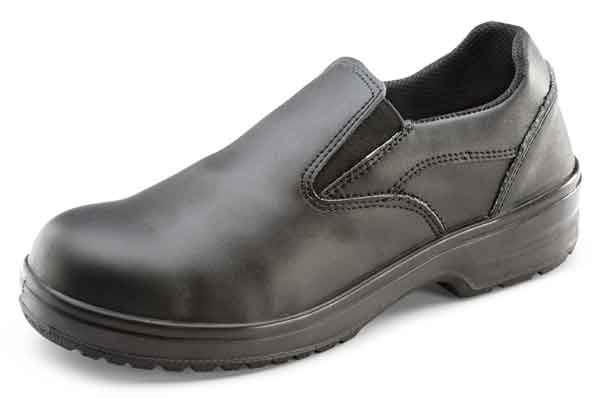 LADIES SLIP-ON SHOE BL