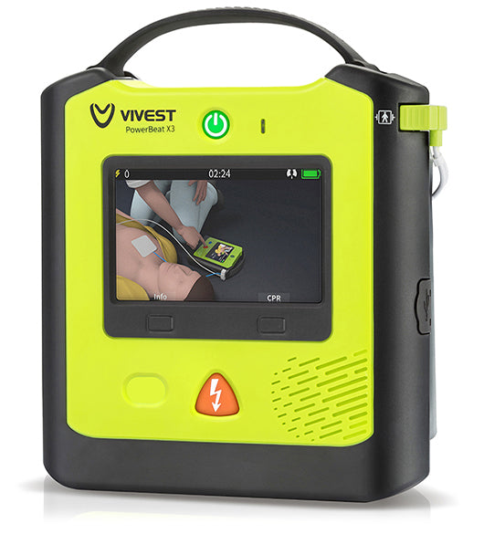 VIVEST POWER BEAT X3 SEMI-AUTOMATIC AED