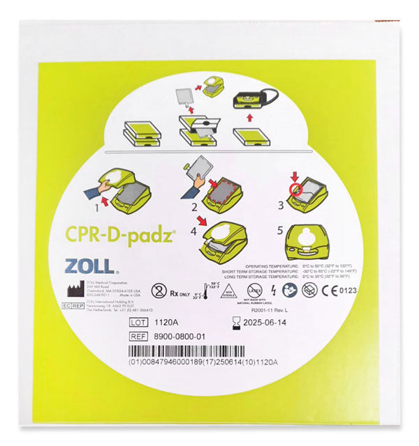 ZOLL CPR-D PADZ (900-0800-01 )