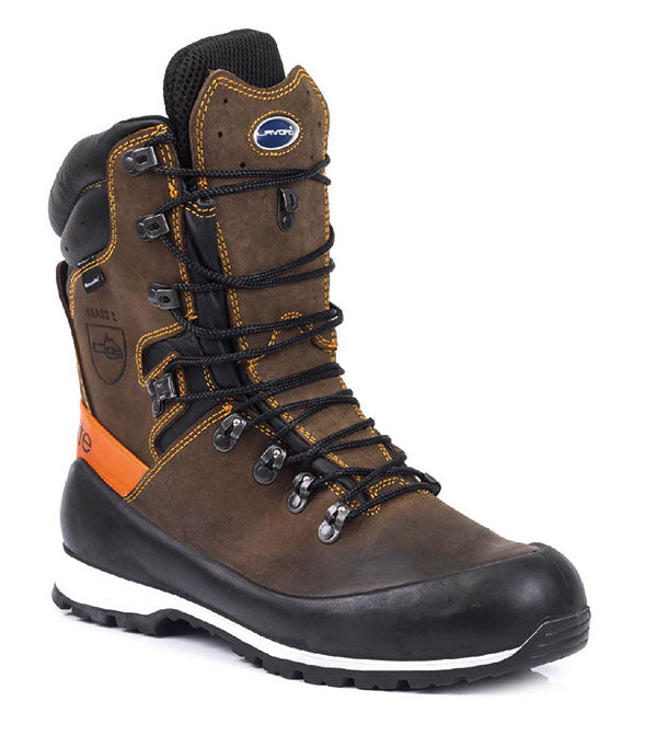 ELITE FORESTRY CHAINSAW BOOT BROWN