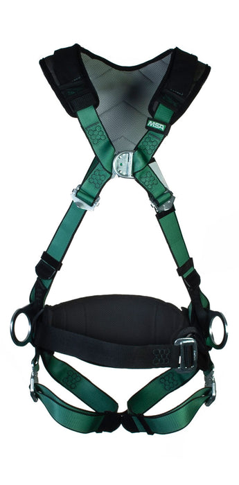 V-FORM + BACK/CHEST/HIP D-RING BAYONET HARNESS W/ W BELT