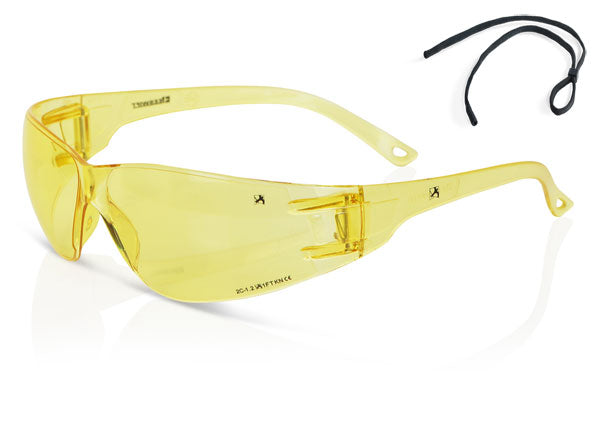 YELLOW PERFORMANCE WRAP AROUND  SPECTACLE